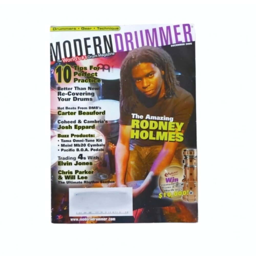 Modern Drummer magazine . back issue December 2005